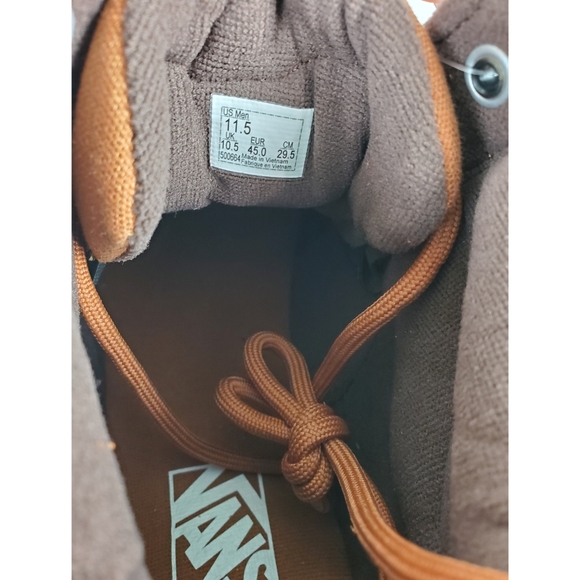 New vans cerus hi mte canvas suede glazed ginger - Picture 6 of 8